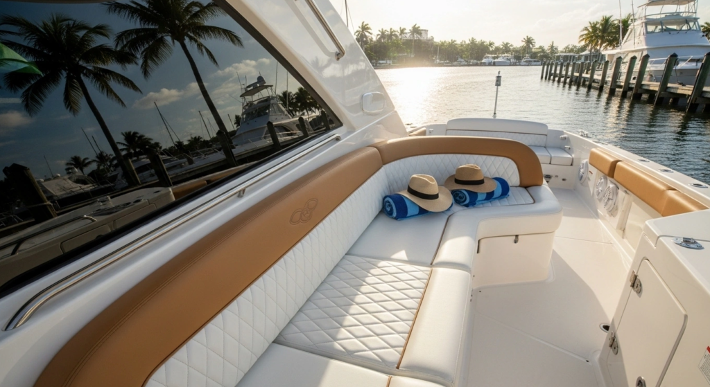 Luxury Yacht Upholstery florida